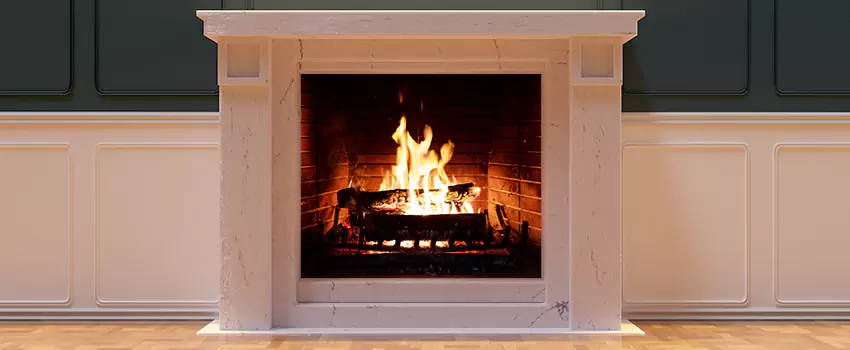 Decorative Electric Fireplace Installation in Ypsilanti, Michigan