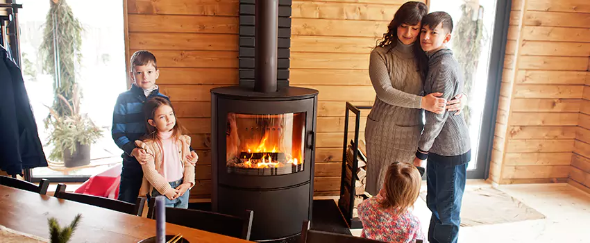 Morso Cast Iron Fireplace Insert Installation in Ypsilanti, Michigan