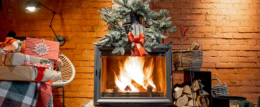 Travis Industries Linear Gas Fireplace Installation in Ypsilanti, Michigan