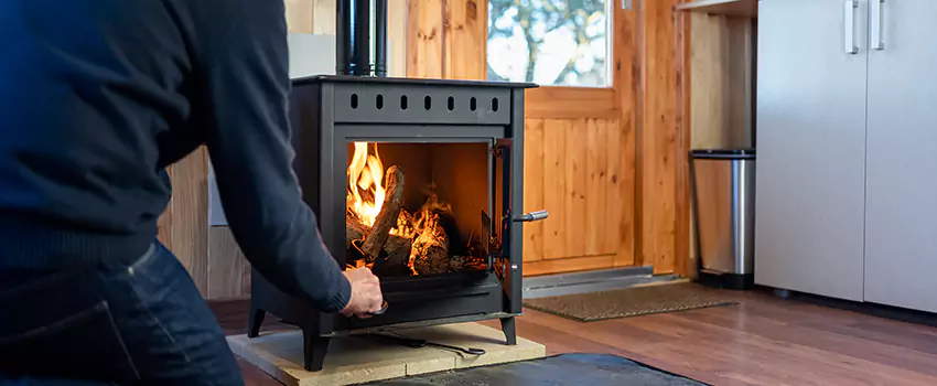 Open Hearth Wood Fireplace Installation in Ypsilanti, MI