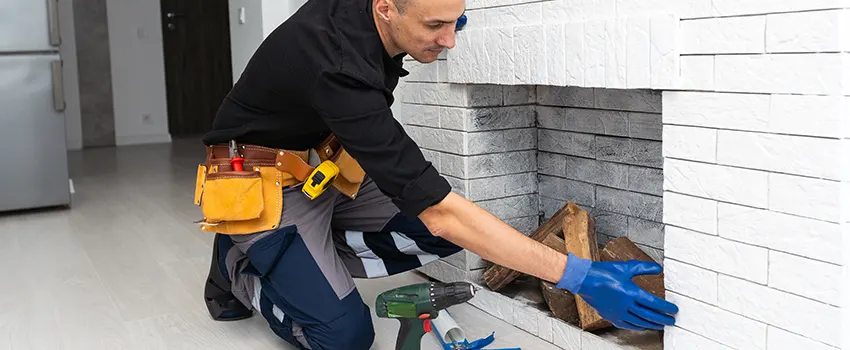 Fireplace Damaged Damper Frame Repair Services in Ypsilanti, Michigan