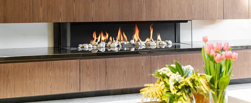 Double-height Fireplace Design Refurbishment in Ypsilanti, Michigan